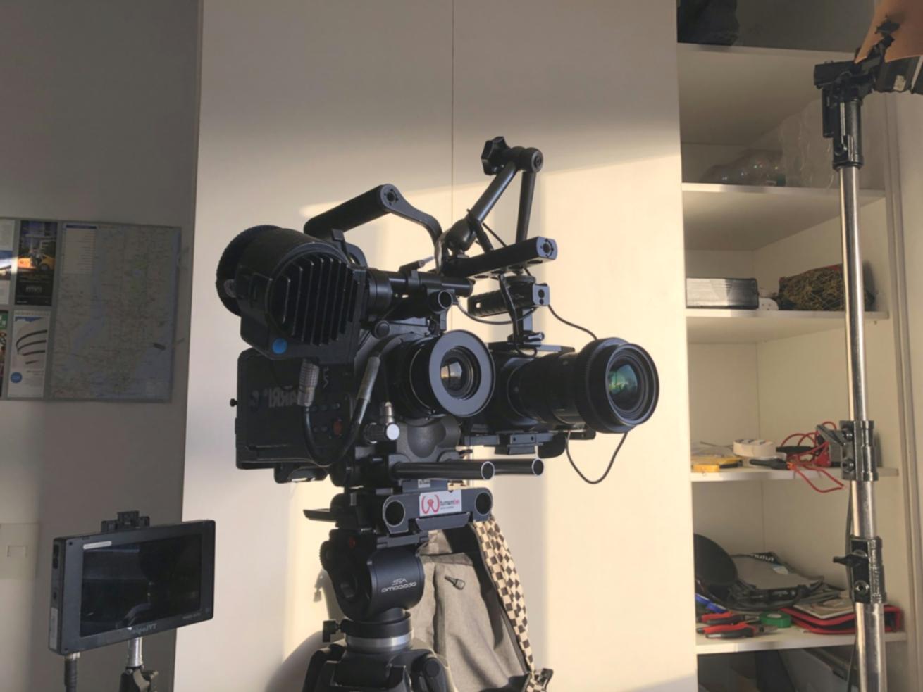 Studio de prise de vue pour exercices pratiques